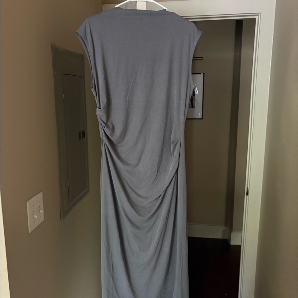 Old Navy Charcoal Midi Dress